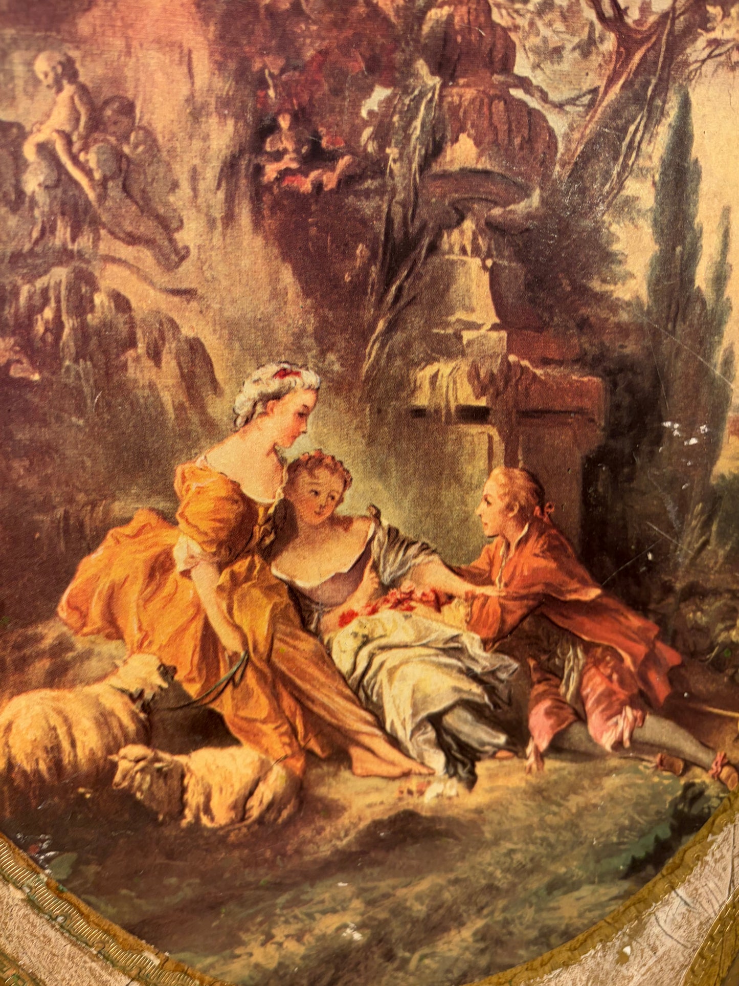 Italian Florentine Wall Plaque