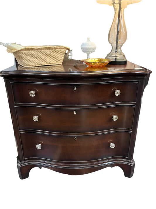 Serpentine Small Dresser/Nightstand