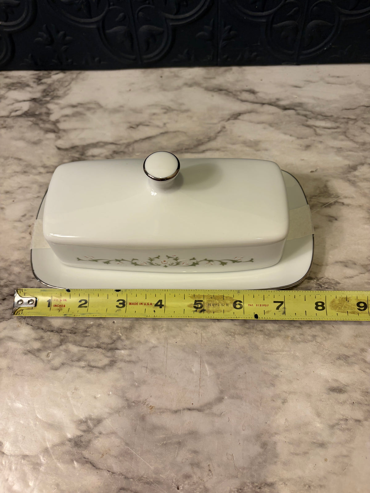 Elegance Covered Butter Dish by Shefflield