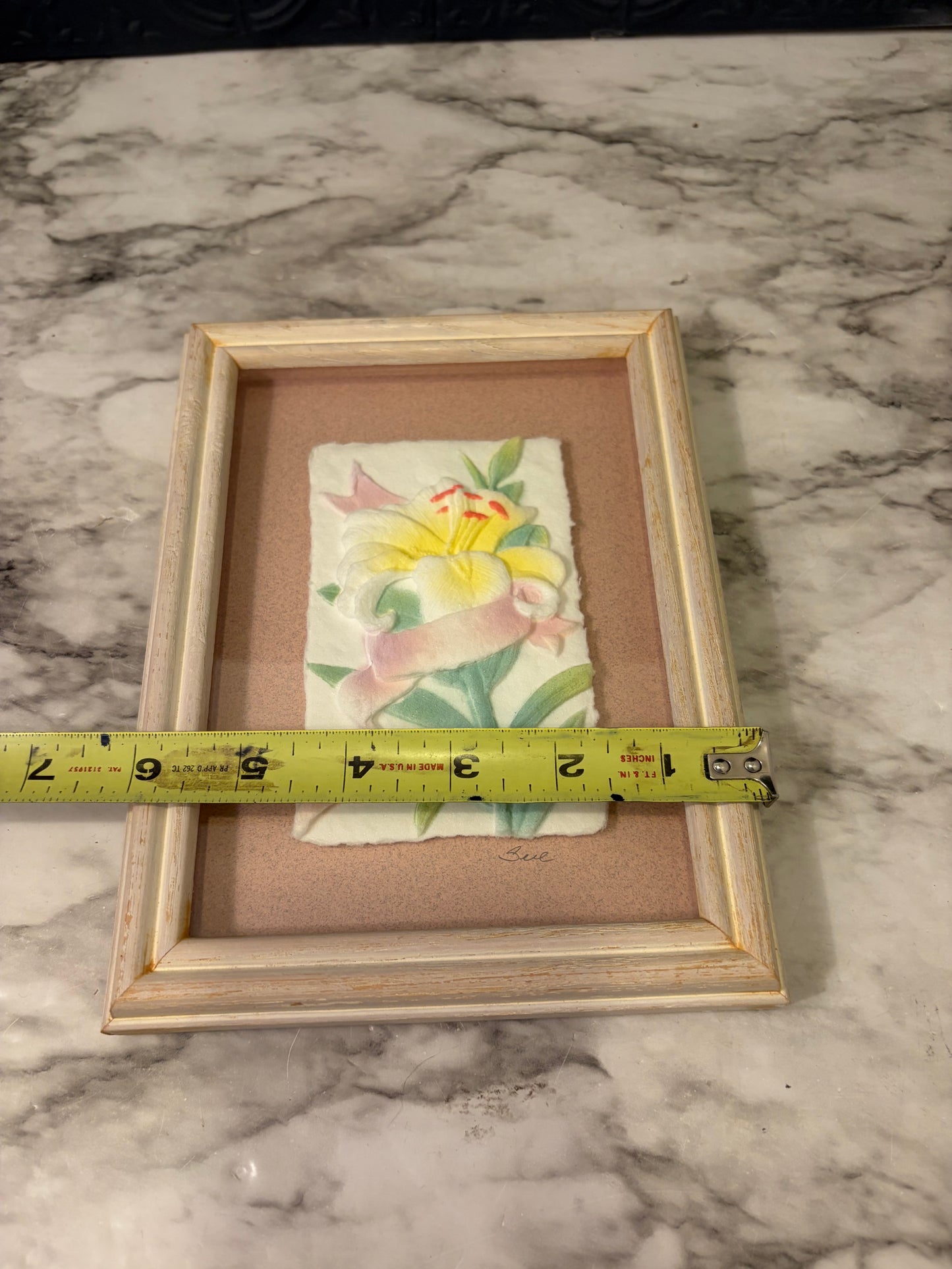 Hand Cast Paper Lily
