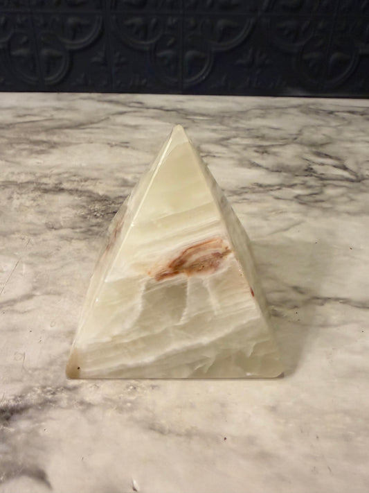 3" Onyx Stone Pyramid