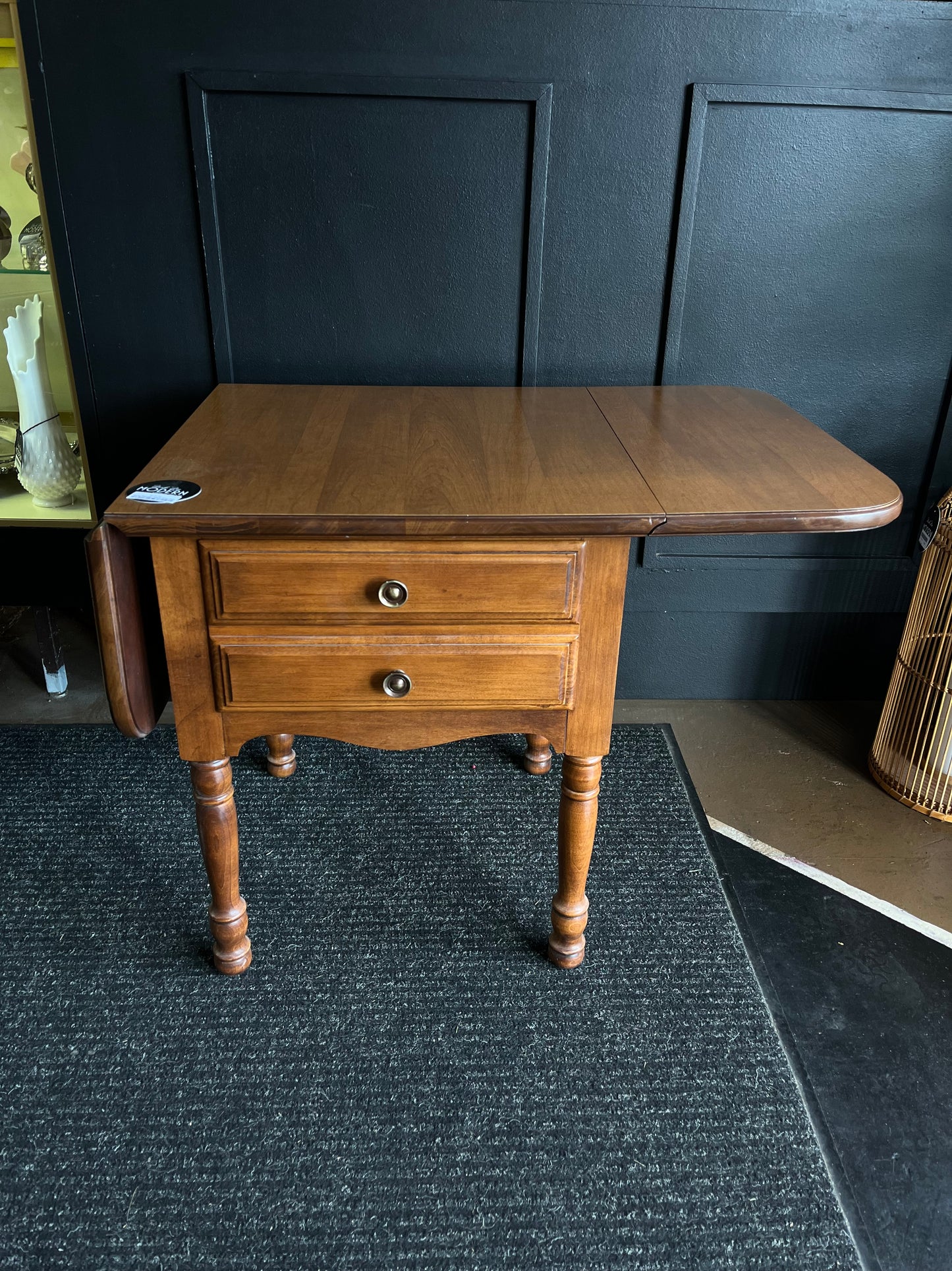 Young Republic Maple Drop leaf Side Table