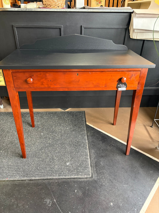 Desk with Black Refinished Top