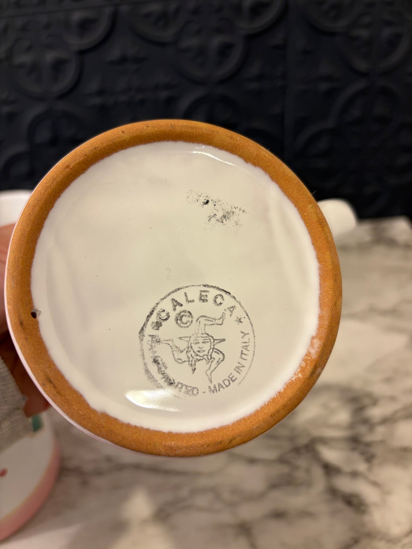 Caleca Belvidere Italian Mug set of 4