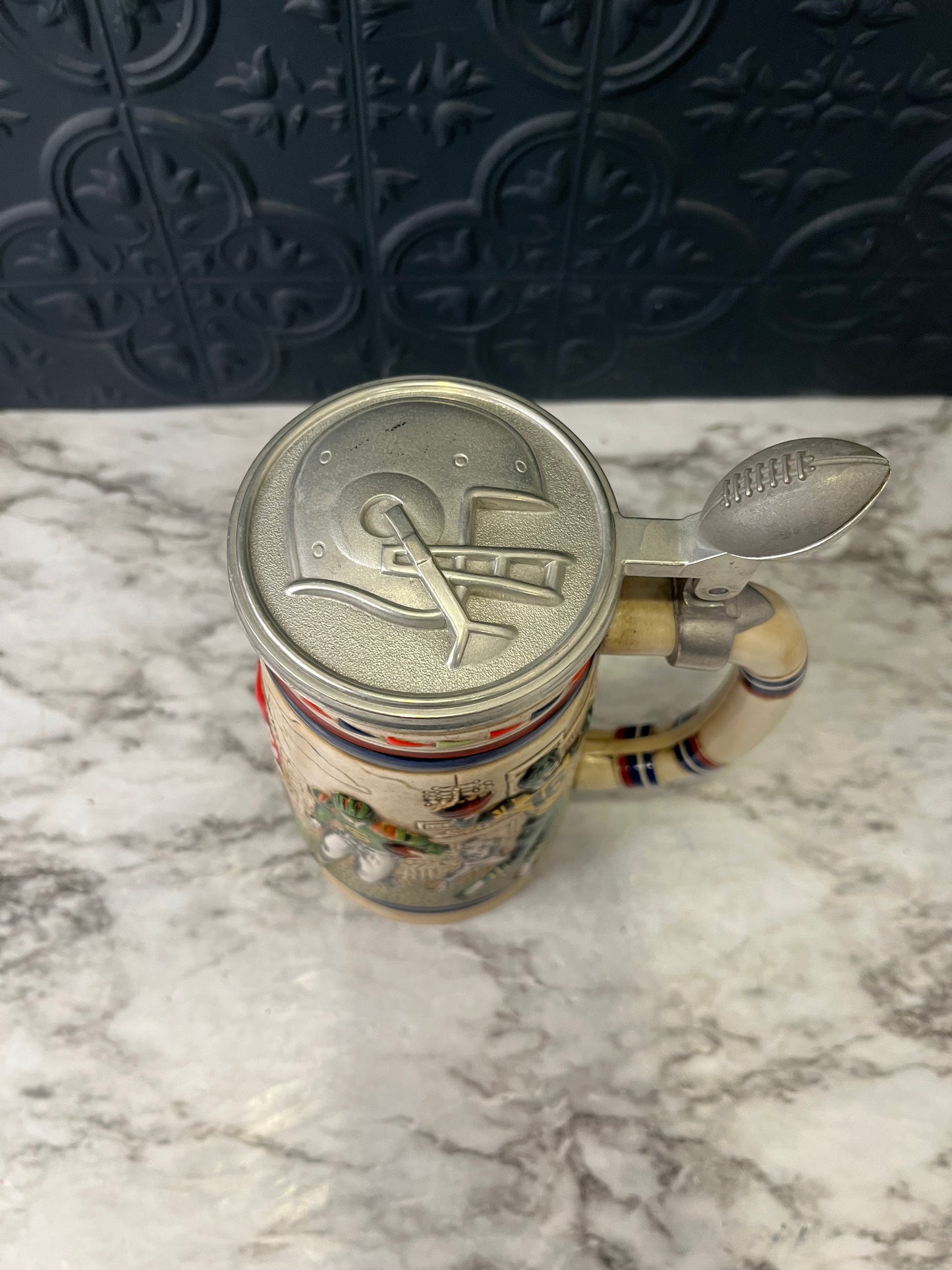 Avon Football Stein