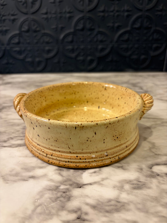 Thomas Pottery Yellow Baking Dish
