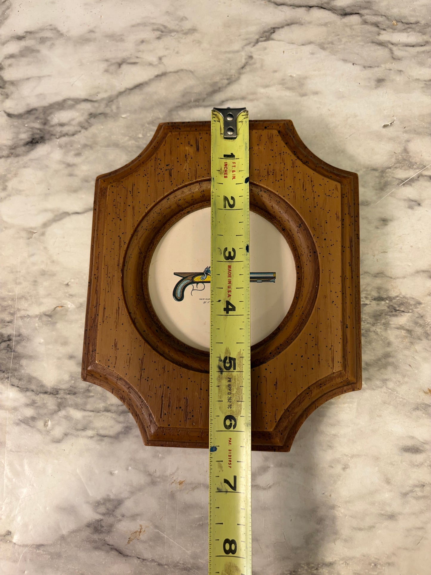 Saw Handle Type Flintlock Wall Hanging