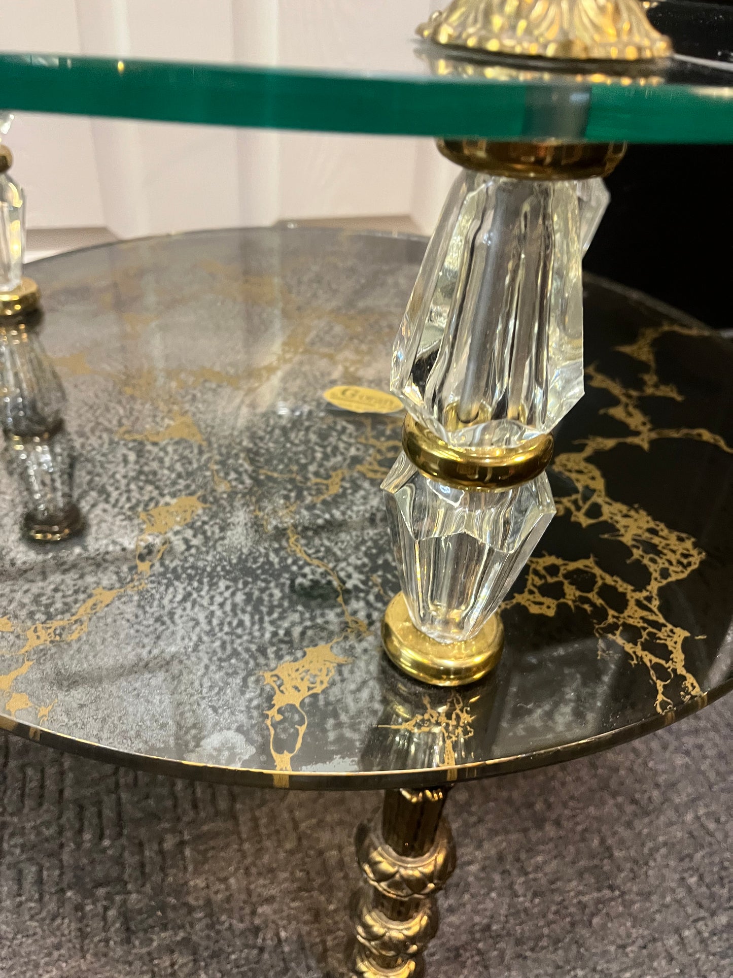 Goran of Belgium Hollywood Regency Side Table