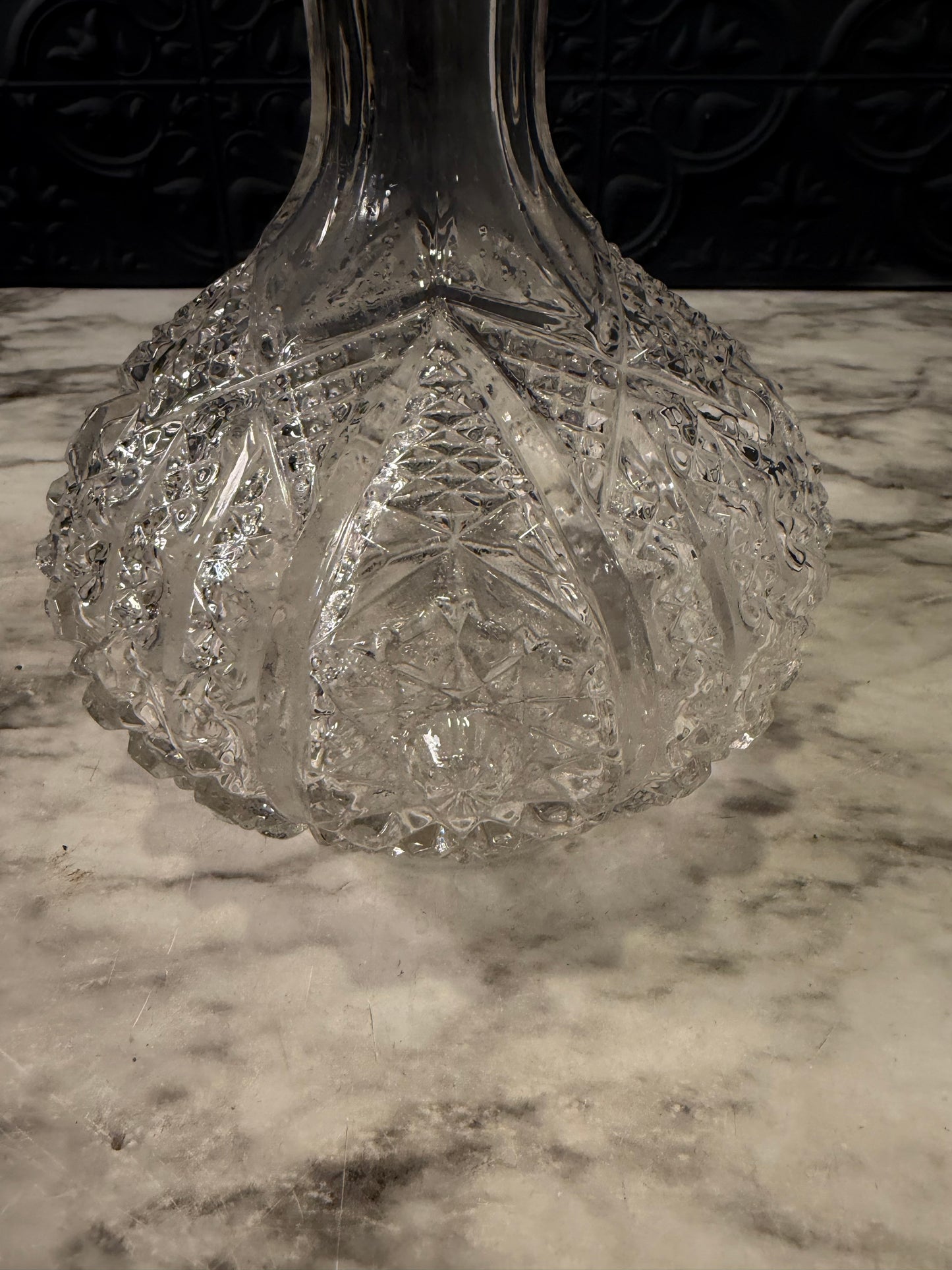 Clear Glass Imperial Glass Decanter