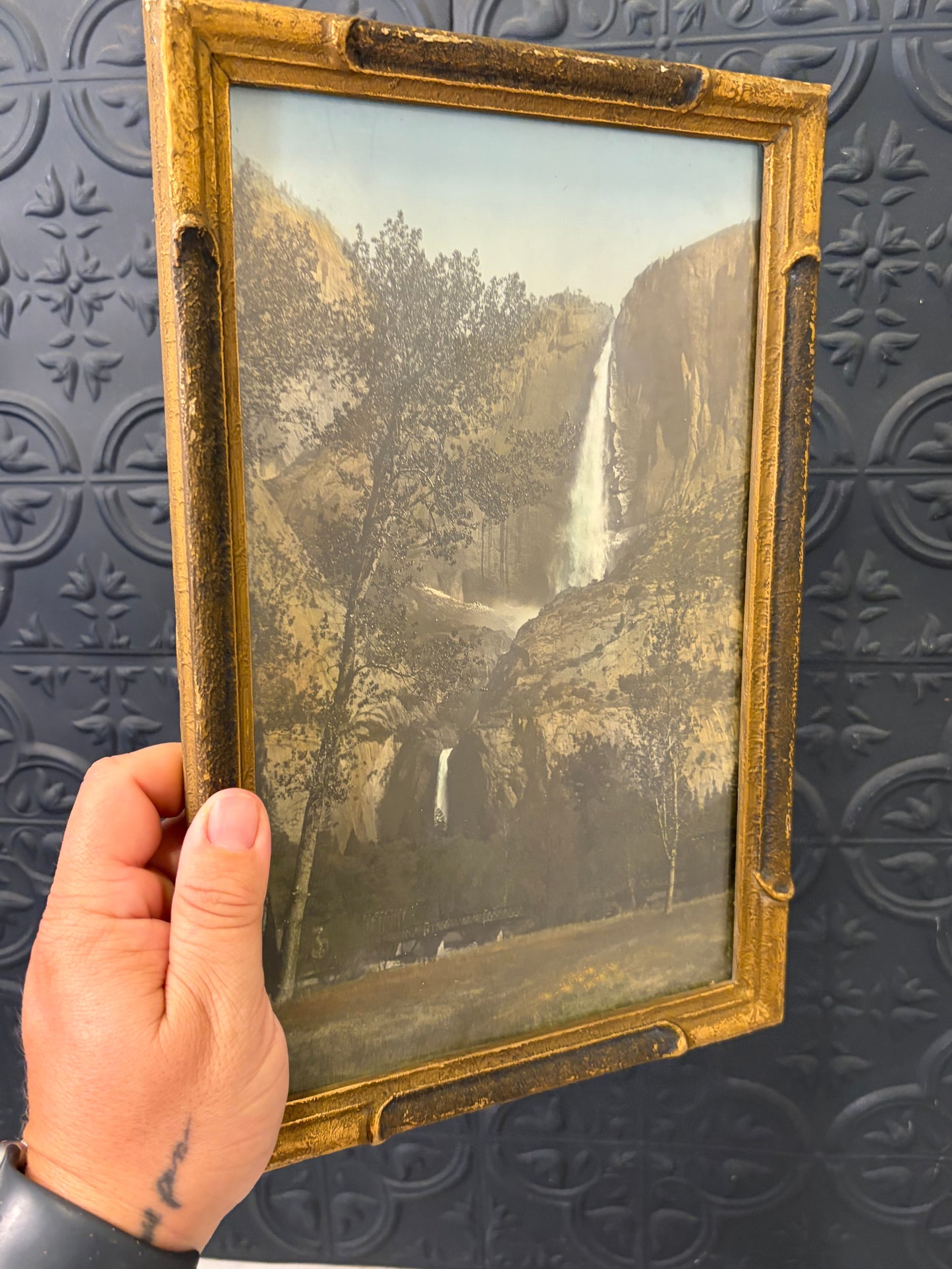 Framed Art of Yosemite Falls