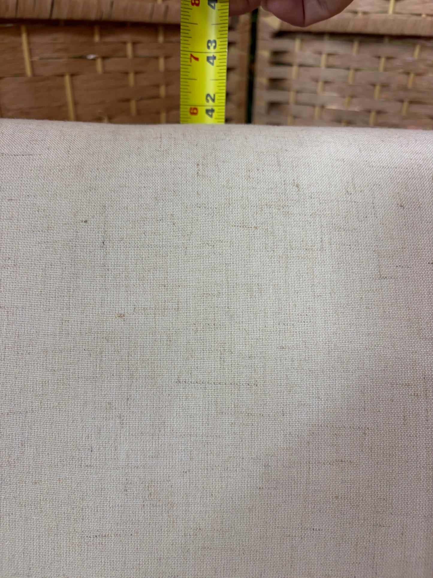 White Fabric Wingback Chair