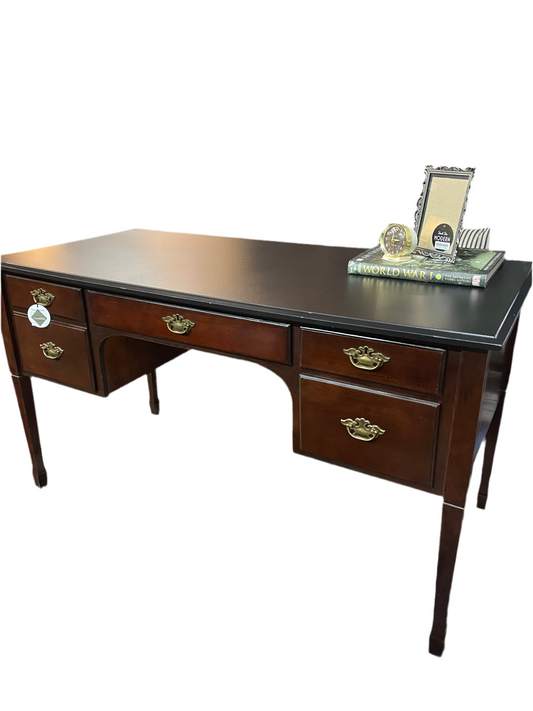 Painted Black top wood desk