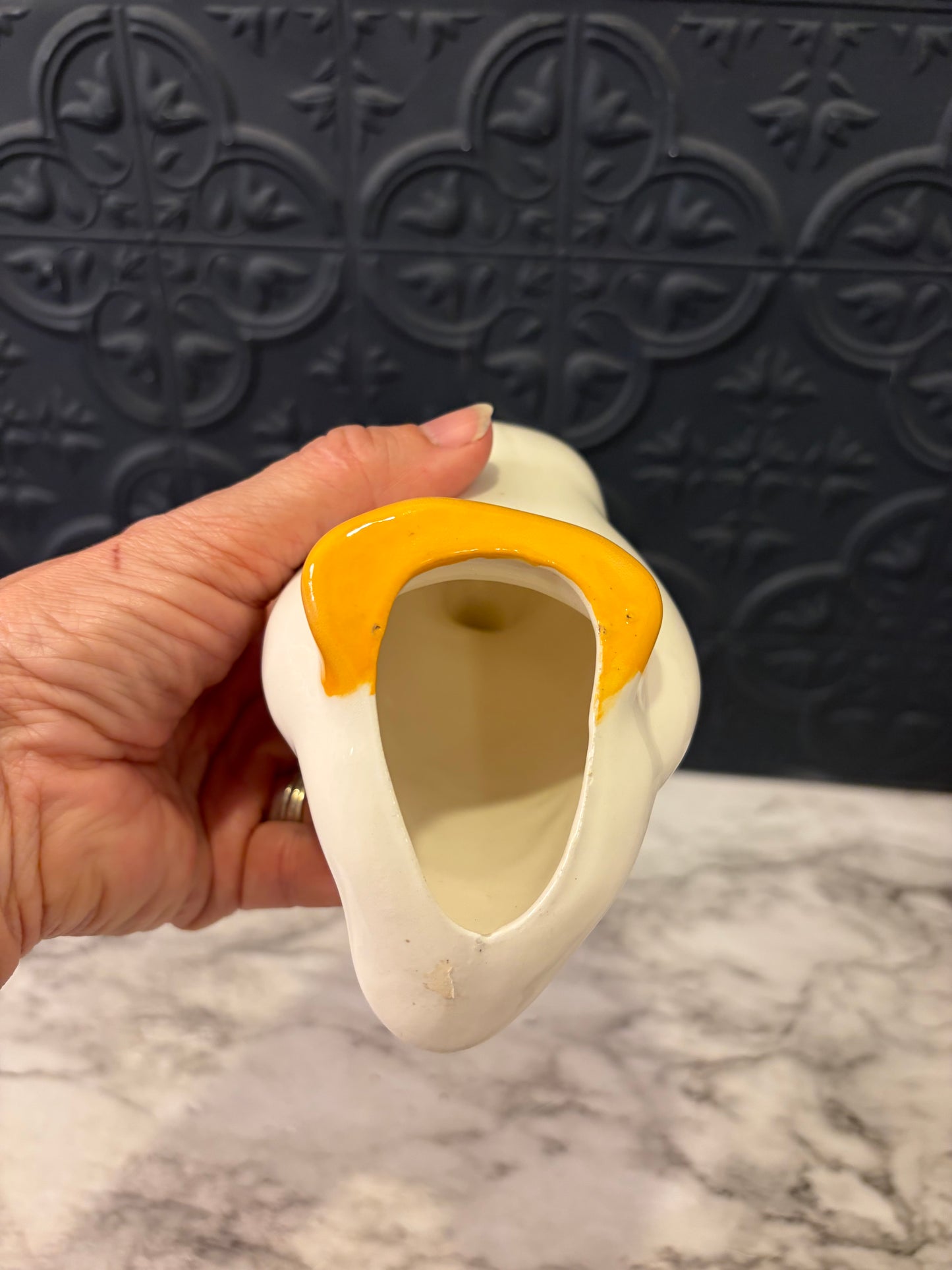 Small Vintage Ceramic Duck