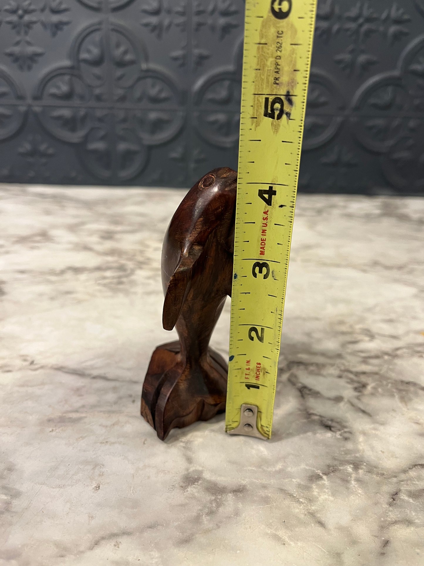 Mini Iron Wood Dolphin