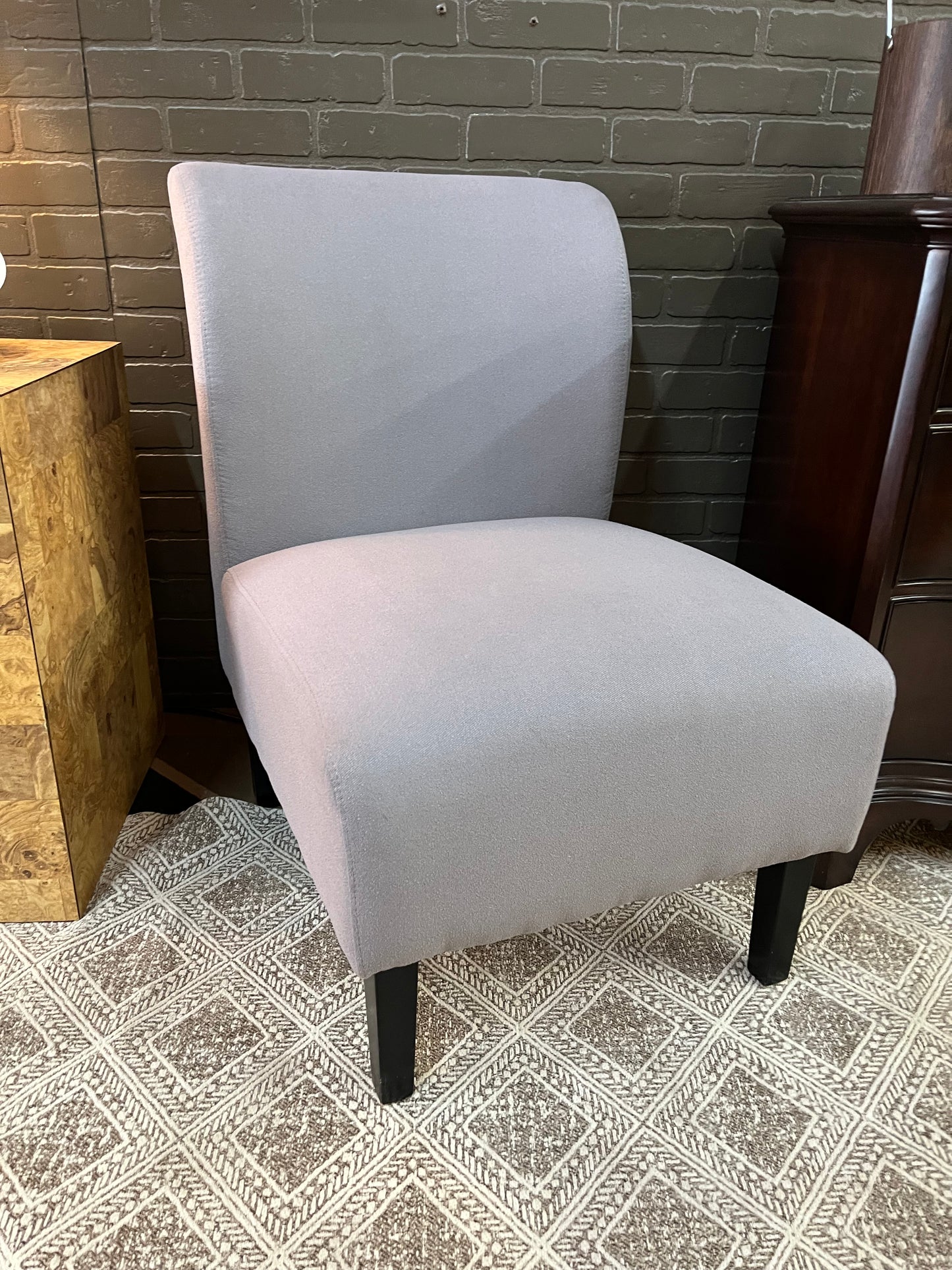 Slipper Grey Chair