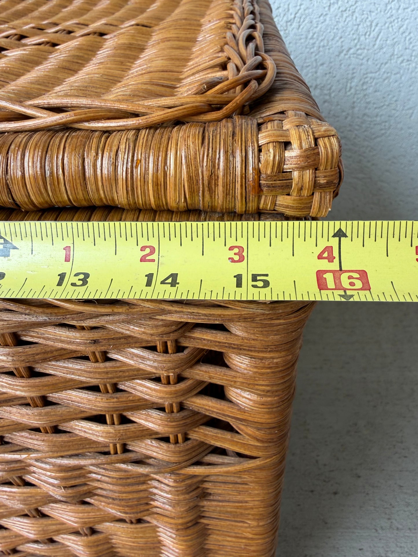 Wicker Basket with Handles