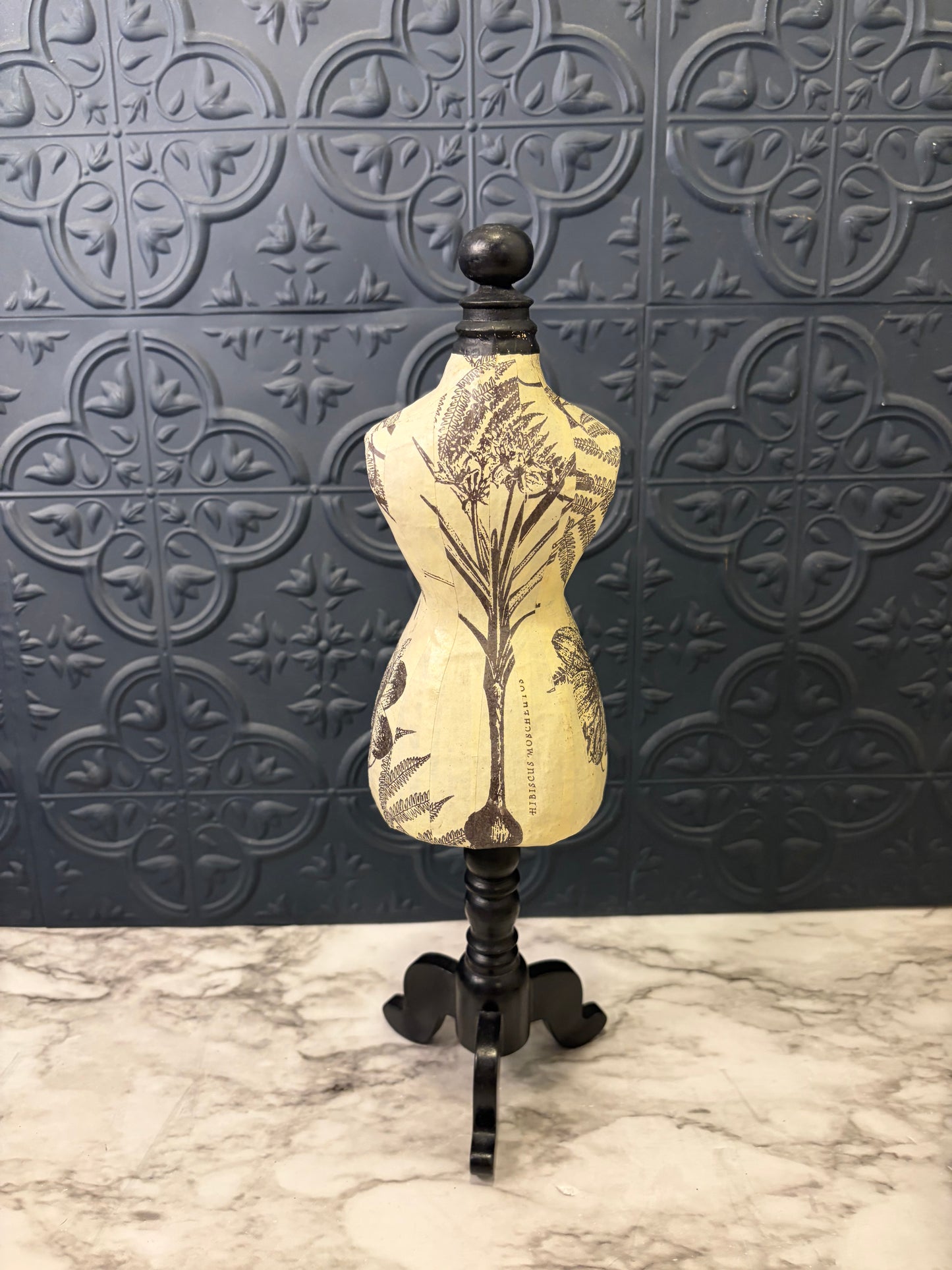 Small Mache Dress Form