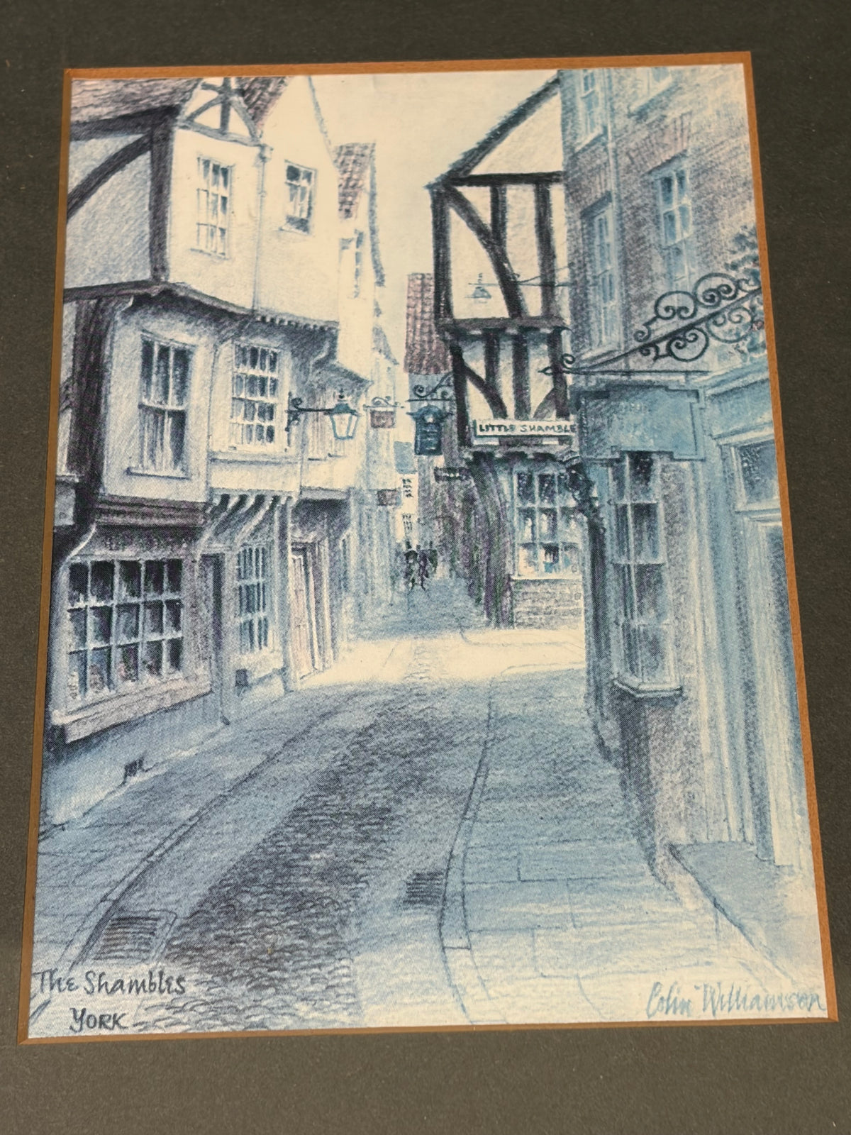 The Shambles York Print Framed