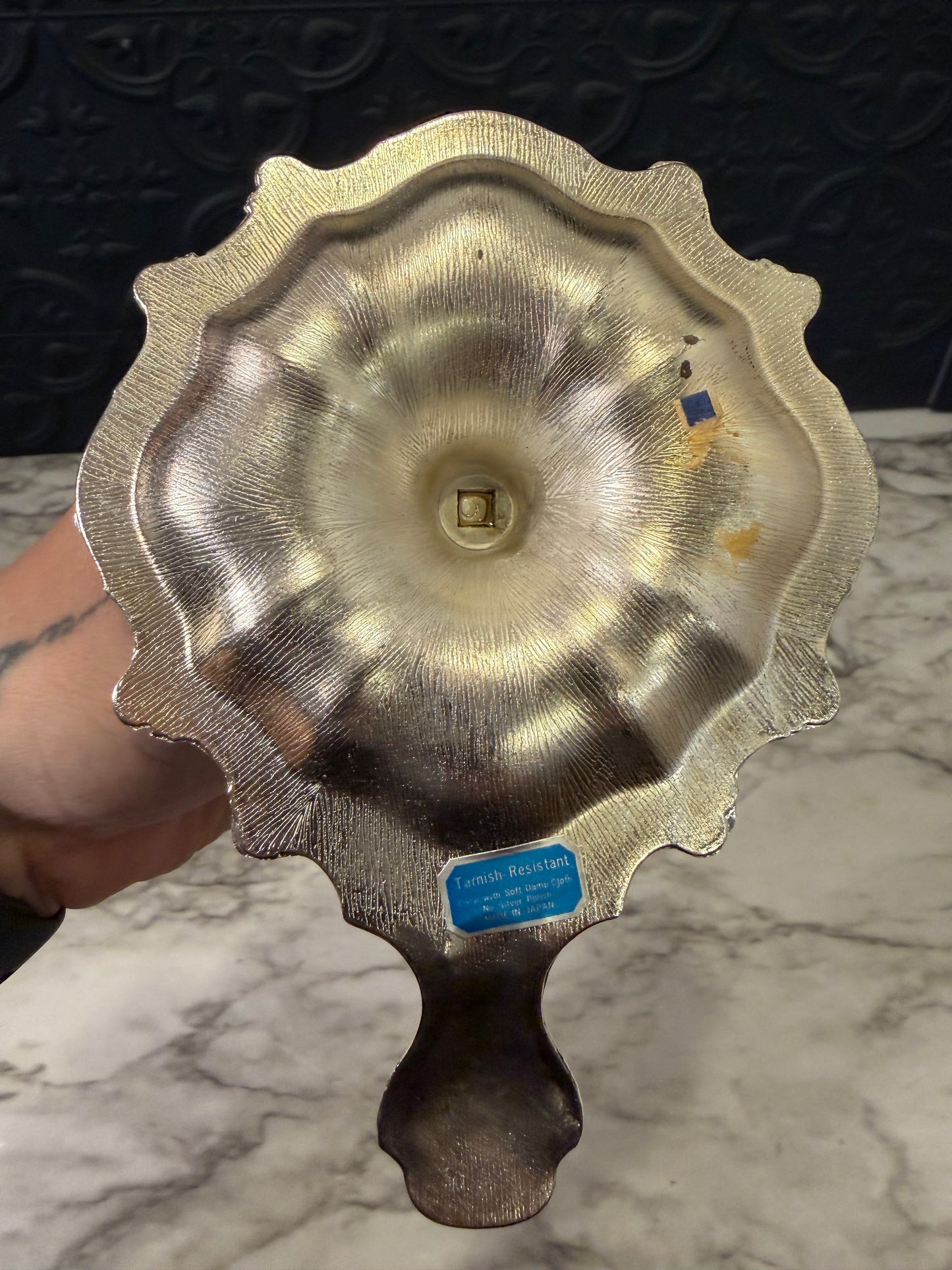 Silverplate Tarnish Resistant Chamberstick Holder