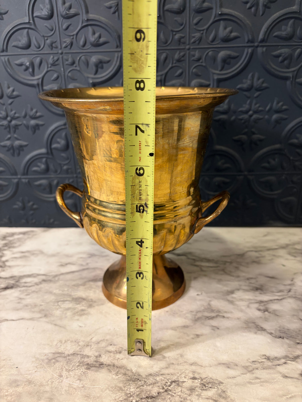 7.5" Brass Champagne Bucket