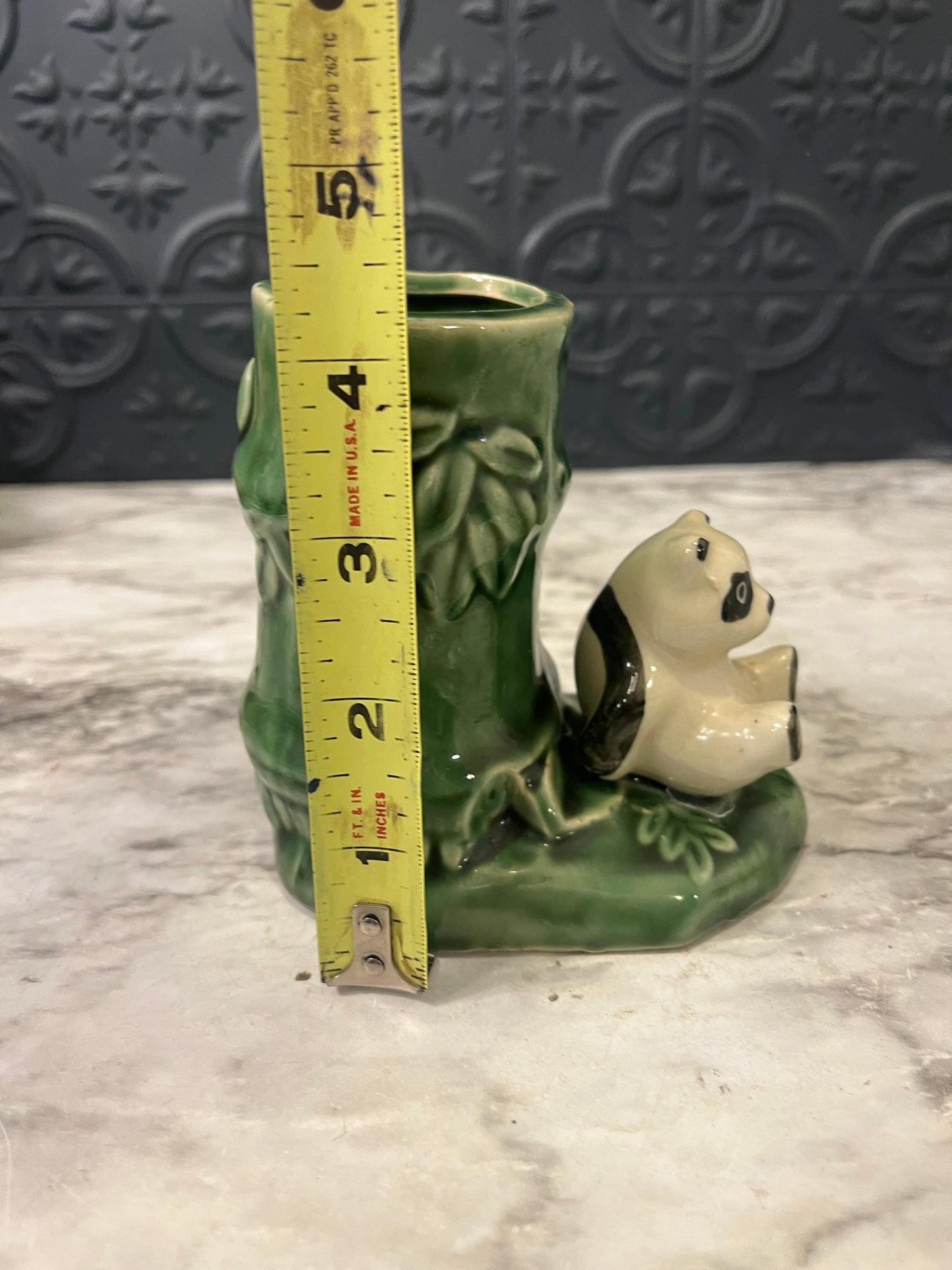 Panda Bamboo Vase