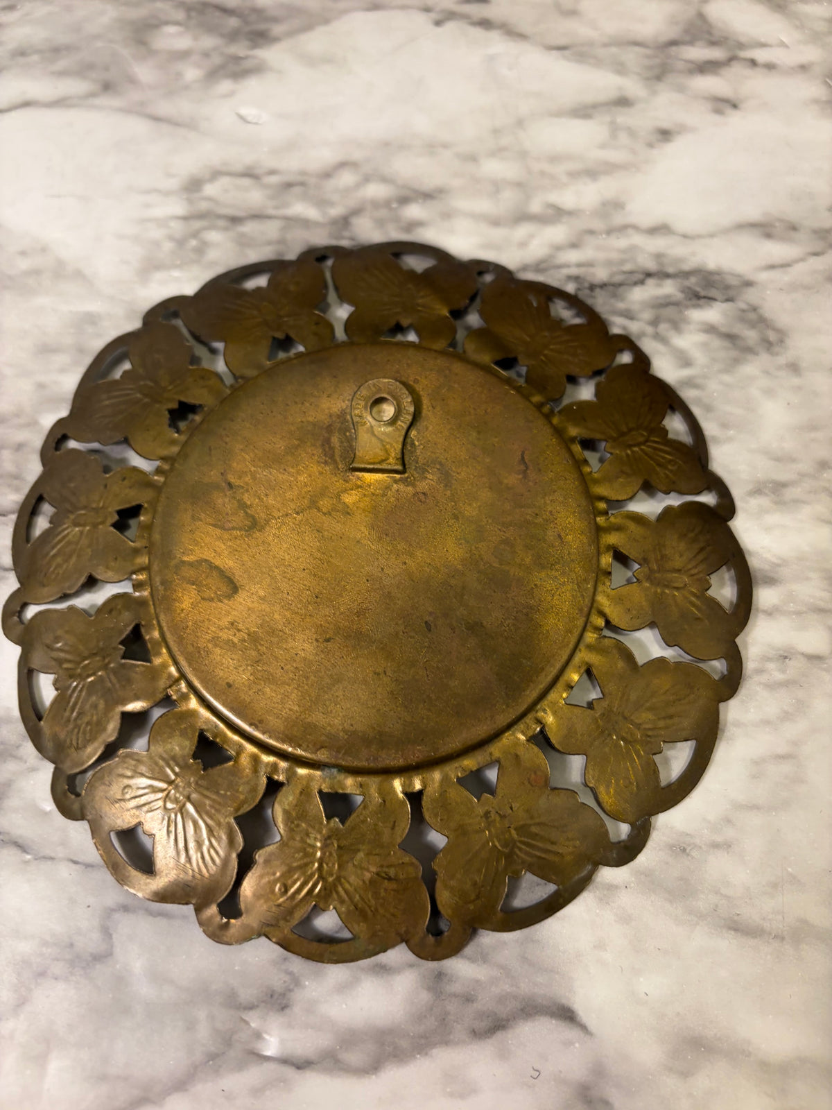 Brass Butterfly Frame Red Boy