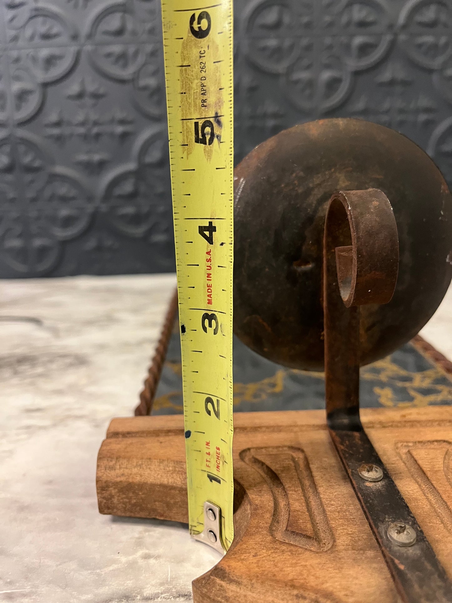 Spanish Style Mirror Candle Sconce