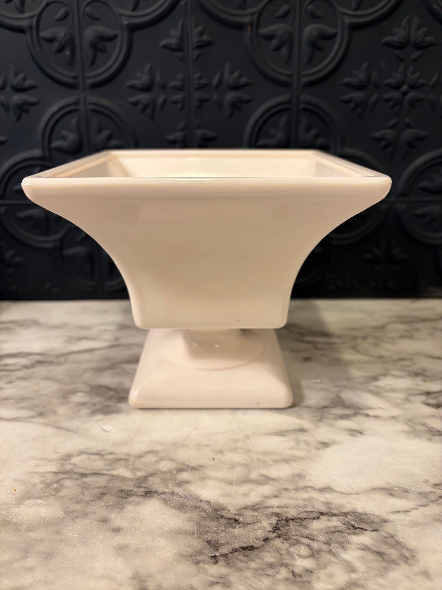 Light Pink Pedestal Bowl by Napco