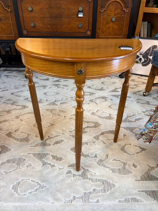 Half Round Table with Small Medallions