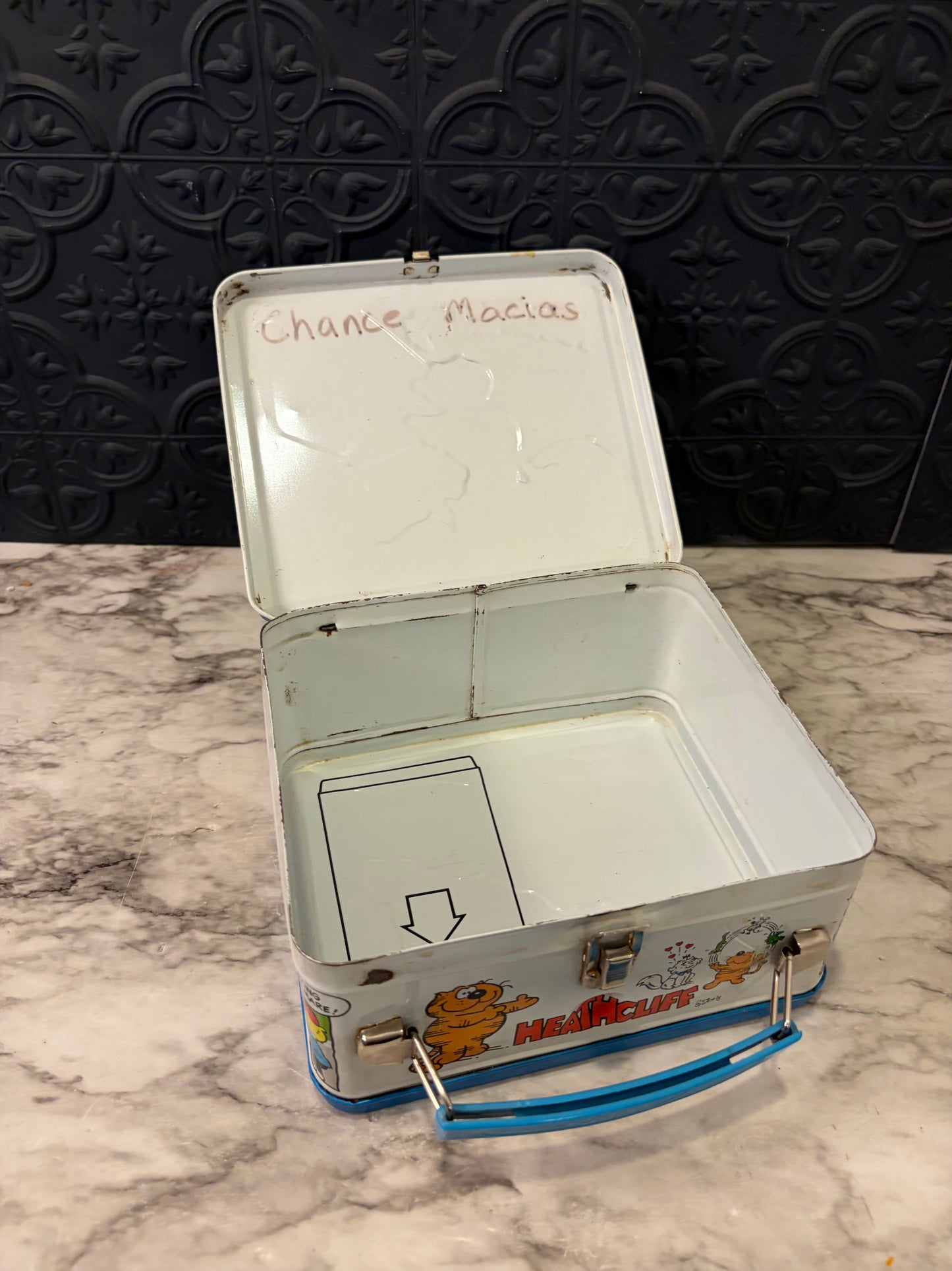 Heathcliff Lunch box AS IS
