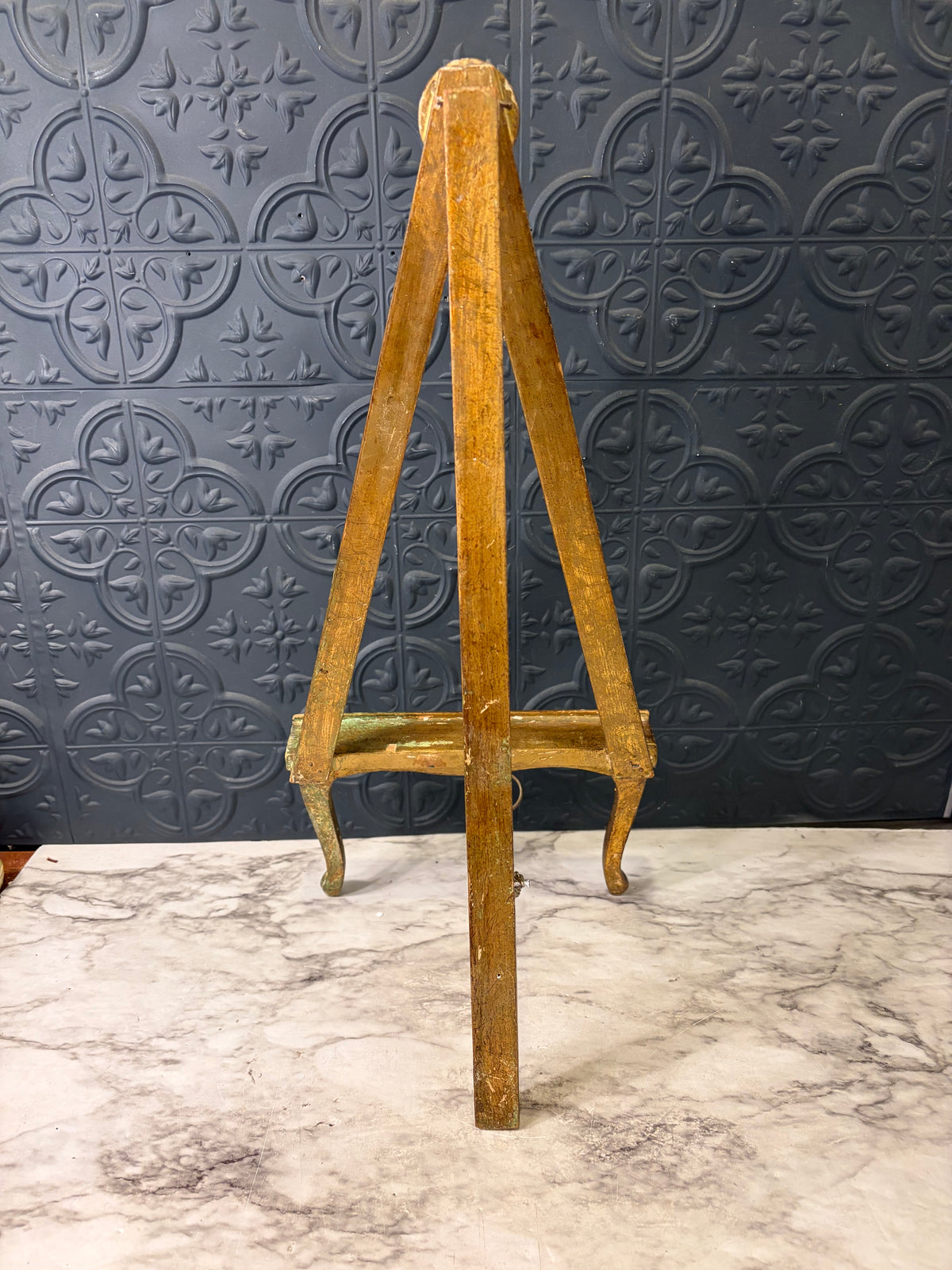 Vintage Florentine Tabletop Easel