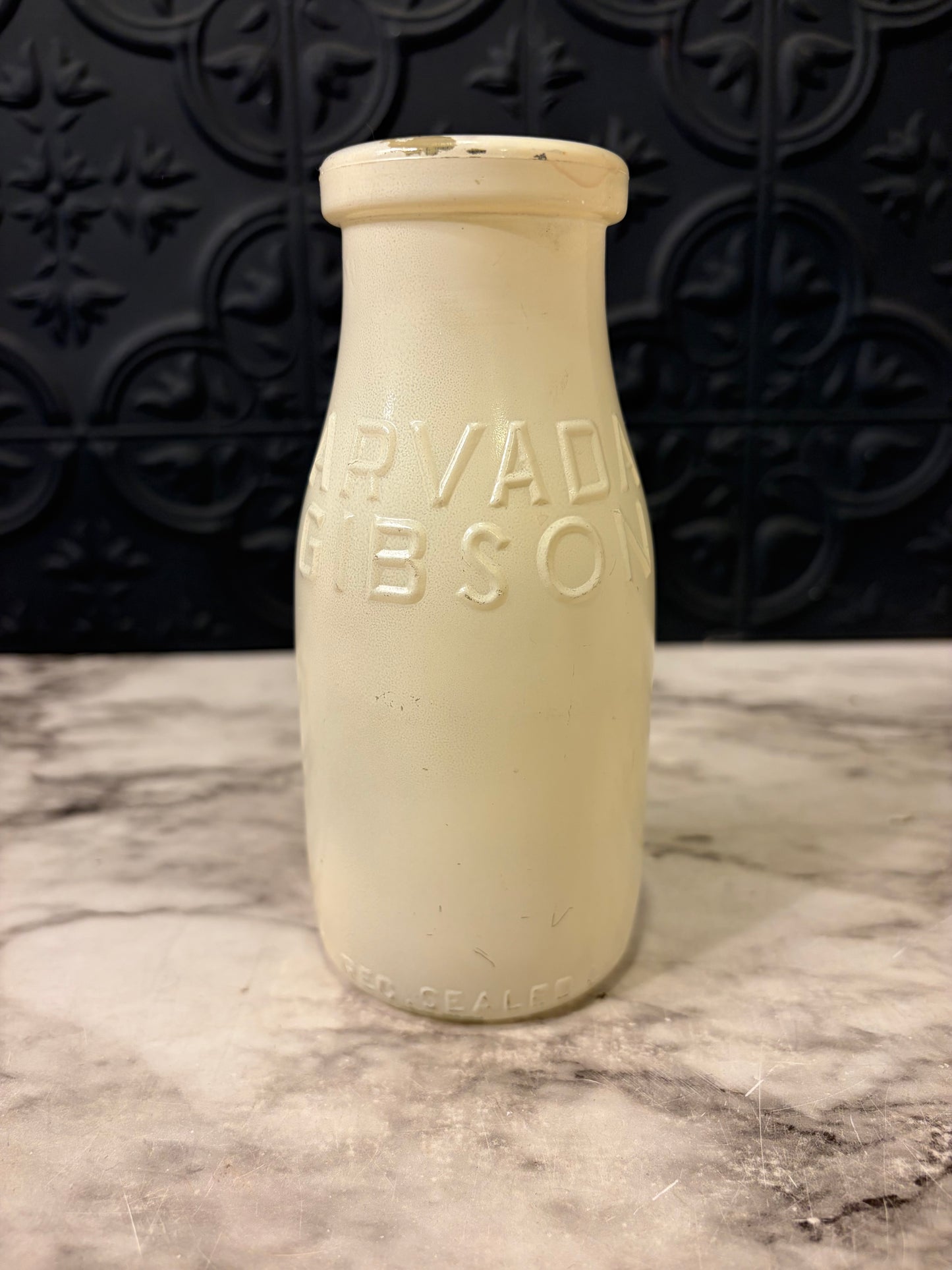 Arvada Gibson Milk Bottle