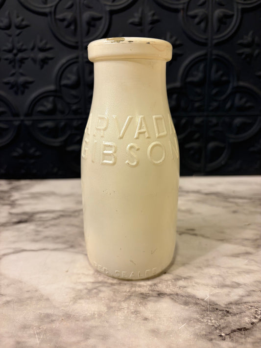 Arvada Gibson Milk Bottle