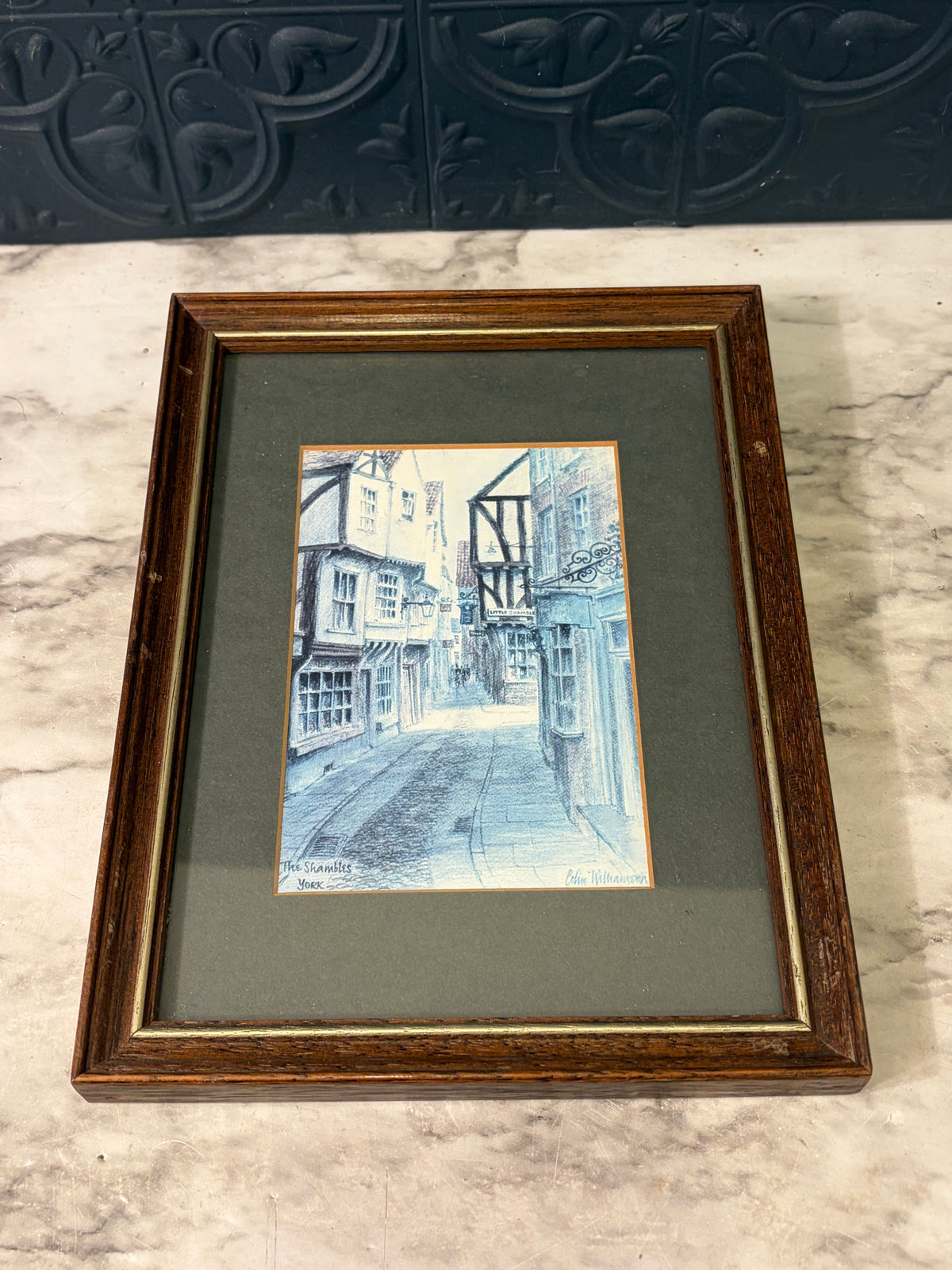 The Shambles York Print Framed