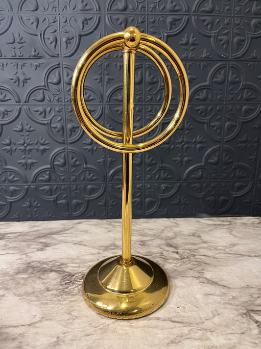 Brass Hand Towel Holder