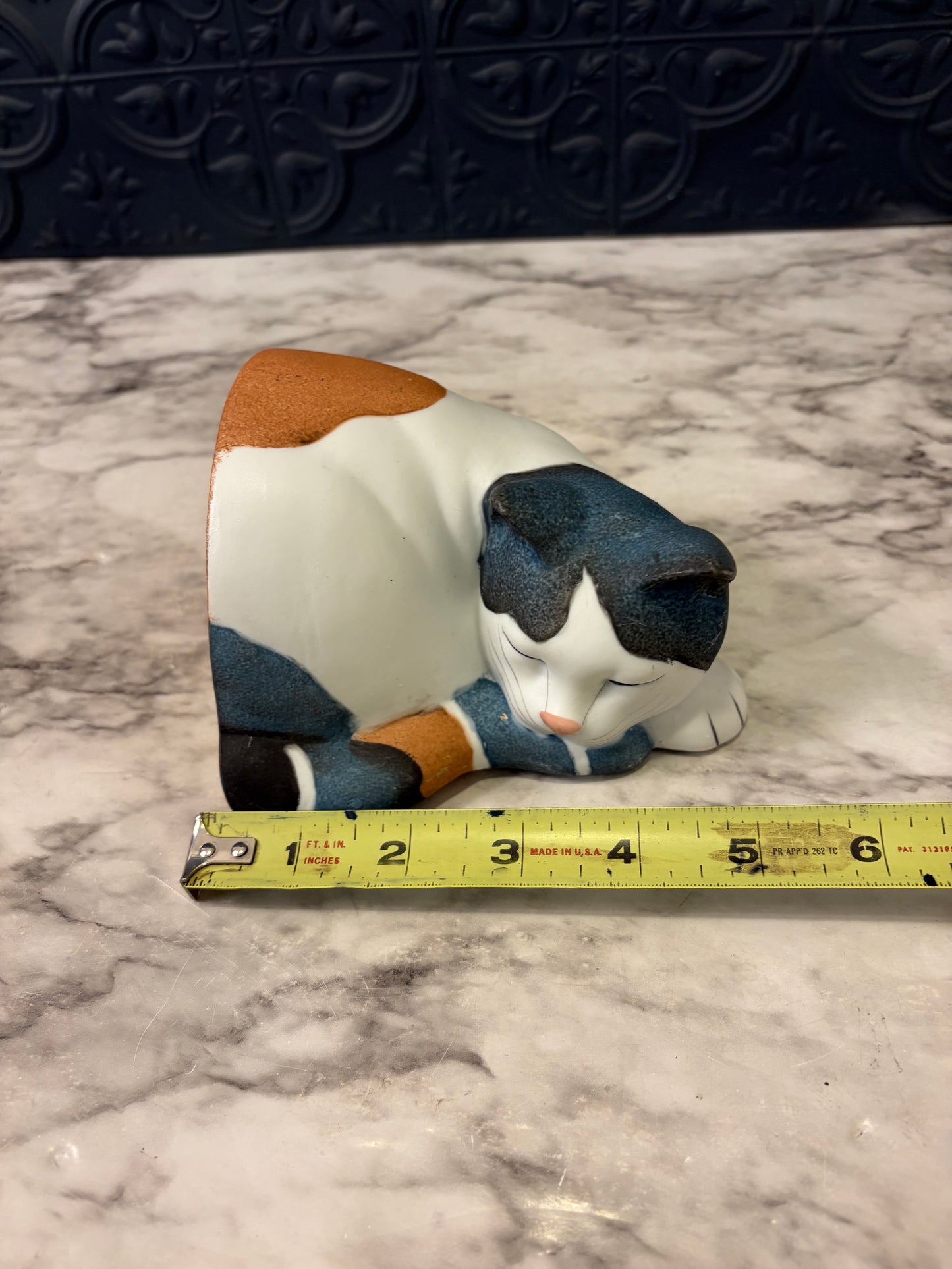 Sleeping Cat Bookend