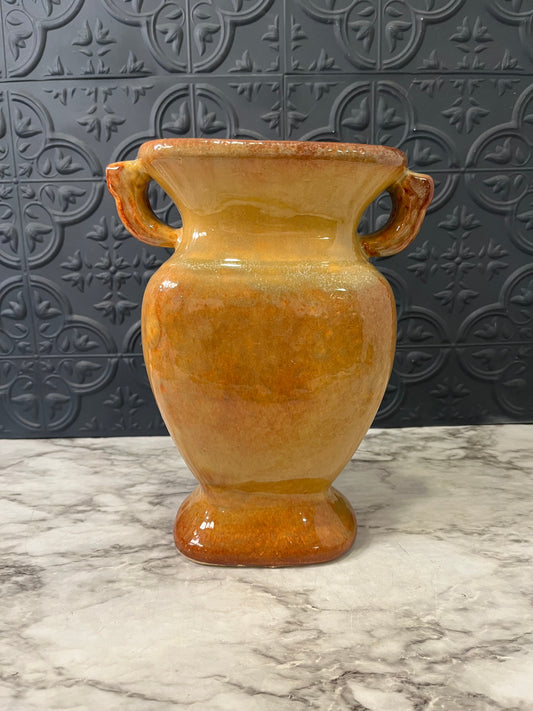 Orange Trophy Vase