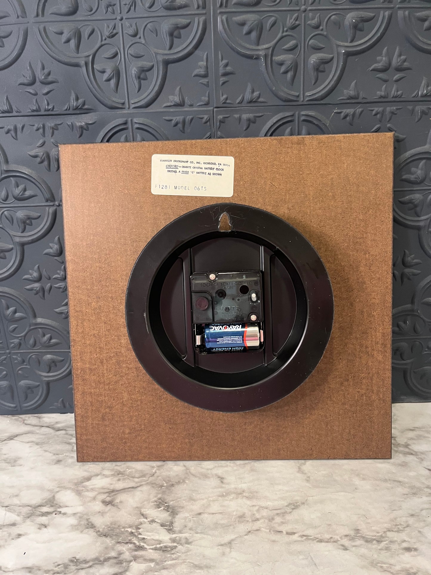 MCM Franklin Quartz Wall Clock