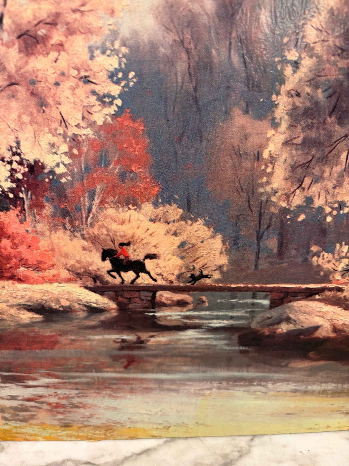 Golden Days Print on Board 16 x 20
