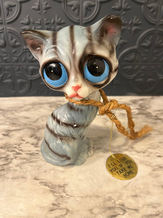 Enesco Big Eyes Tabby Cat