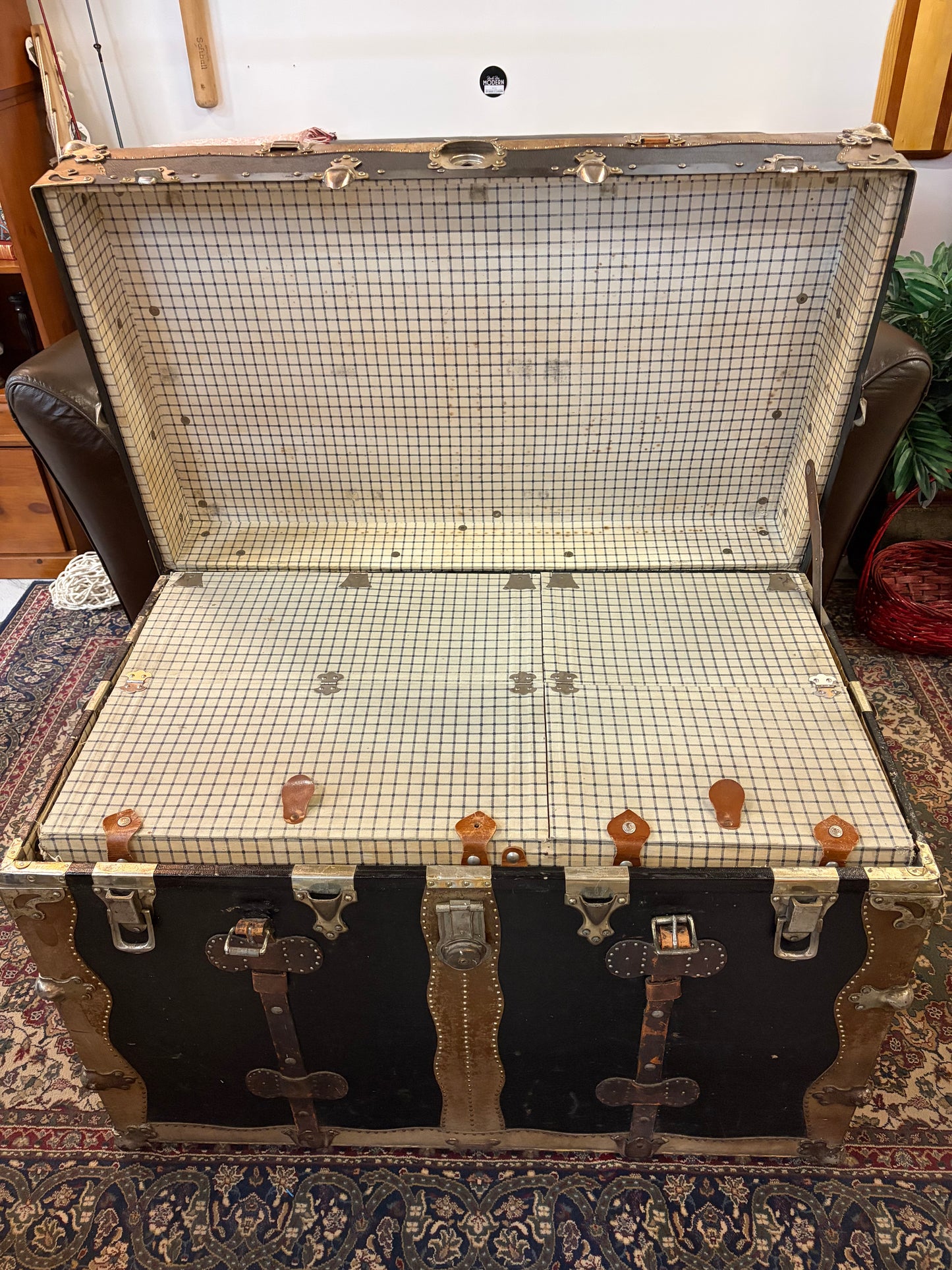 Large Steamer Trunk