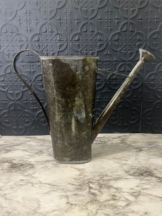 Aged Zinc Watering Can