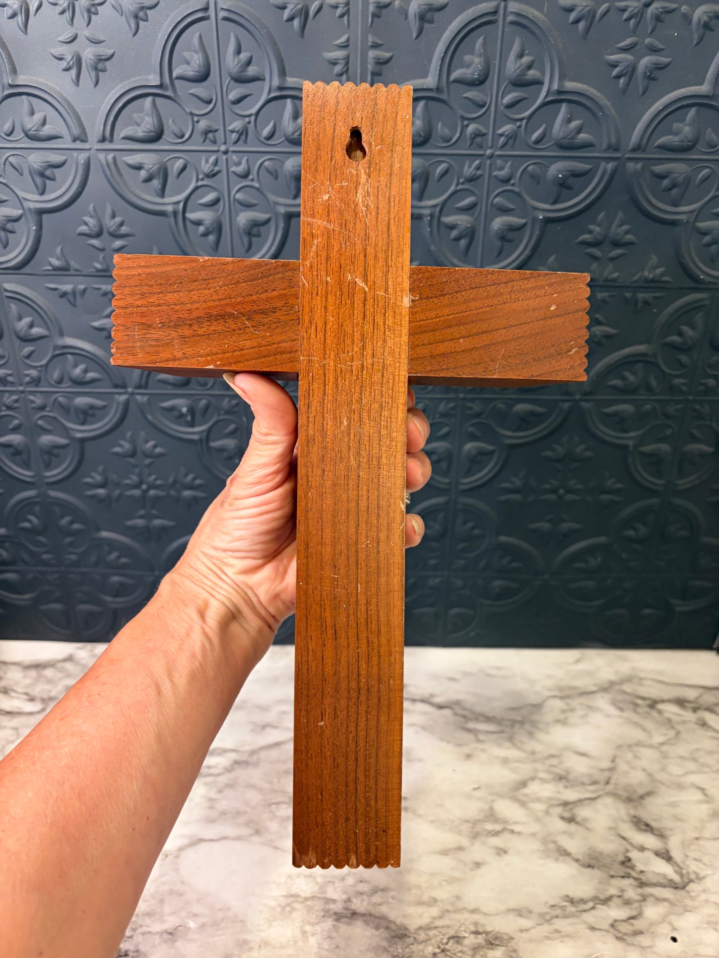 Sick Call Crucifix with Blue