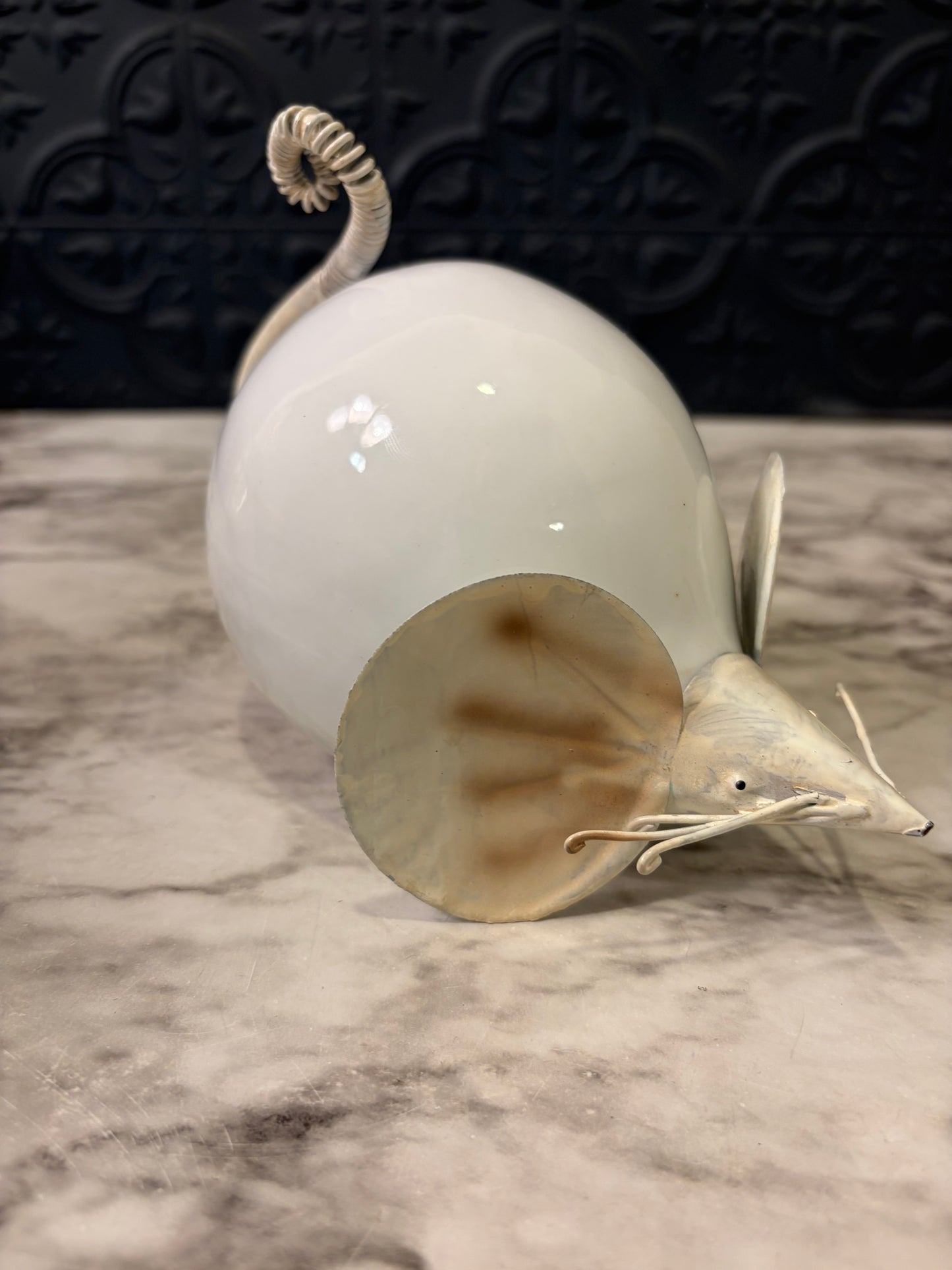 Fat White Mouse