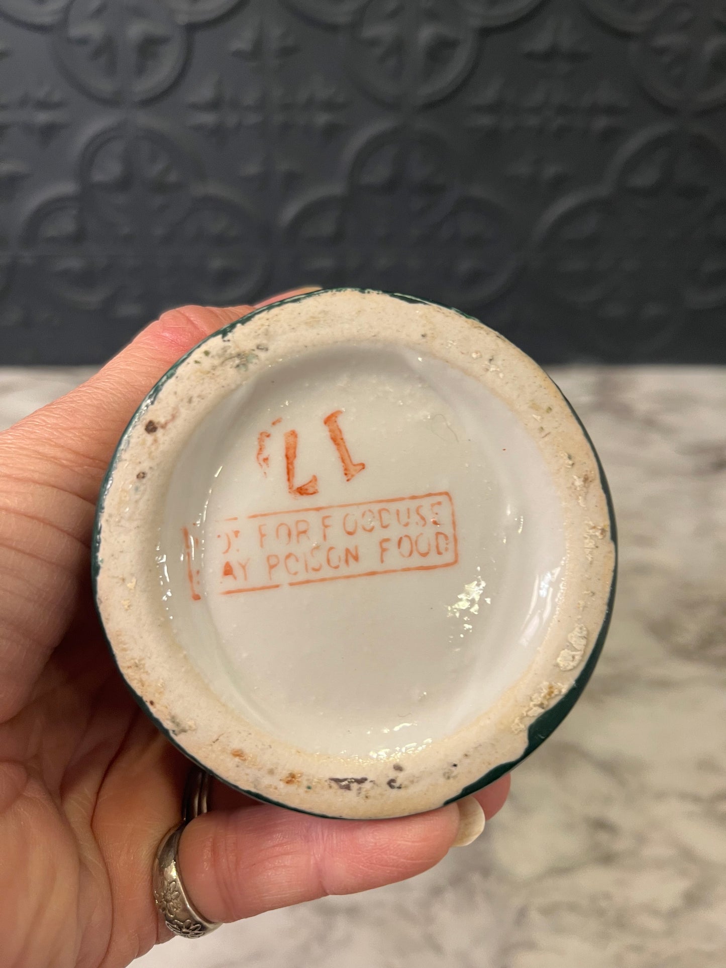 Floral Textured Vase with Flowers