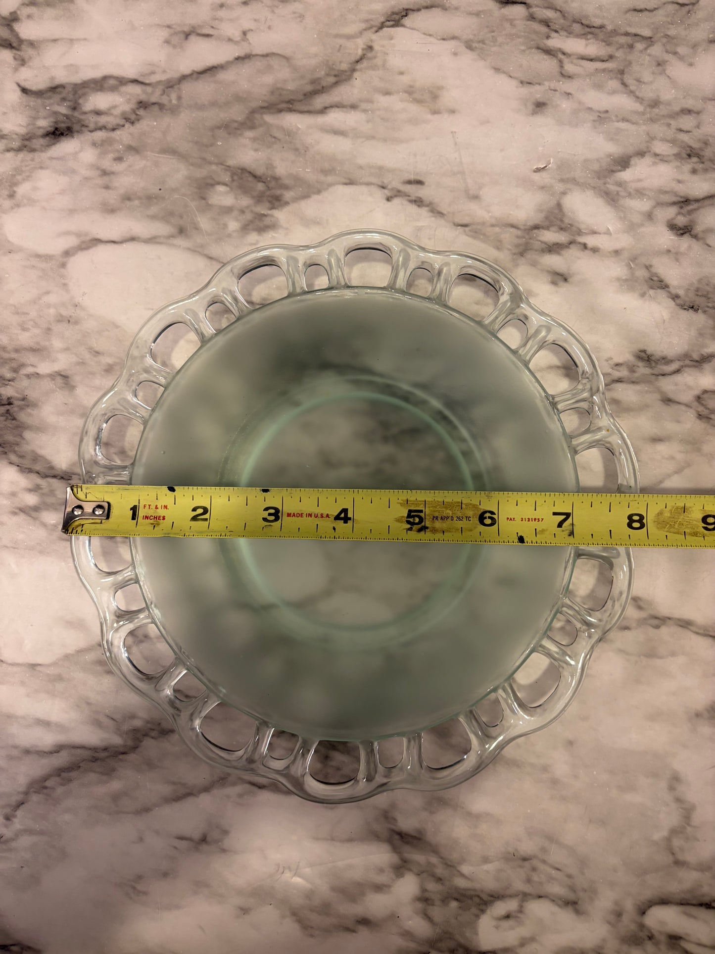Pale Green Satin Lancaster bowl