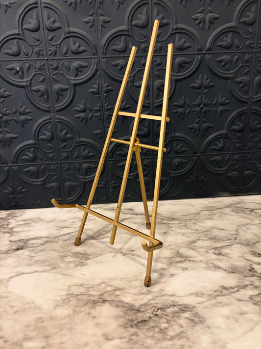 Simple Brass Picture Easel