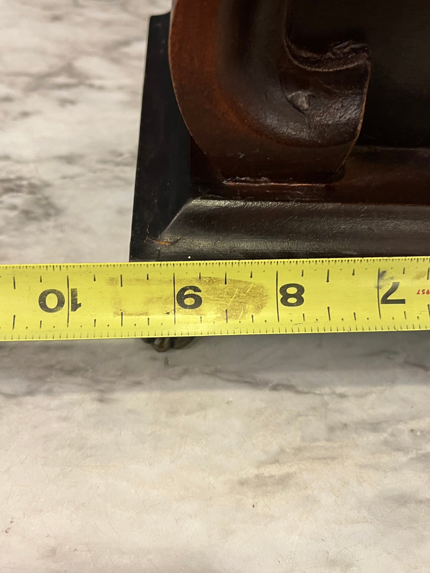 Wooden Mantel Clock Reproduction