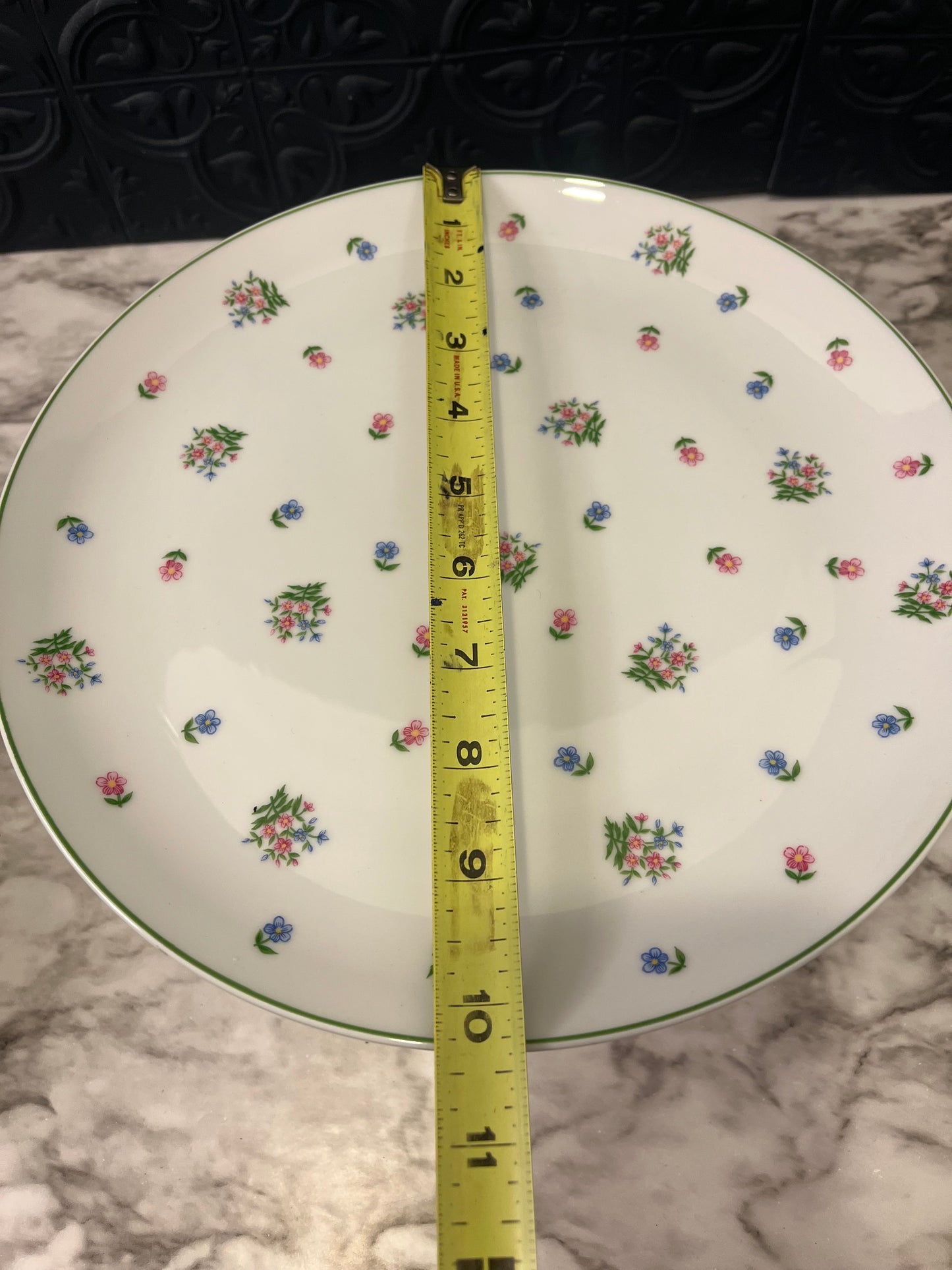 Andrea by Sadek Cake Stand with Florals