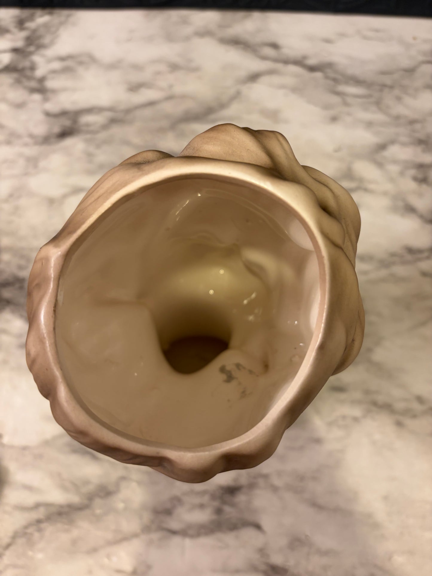 Inarco Lady Head Vase E1067 with Side Curl